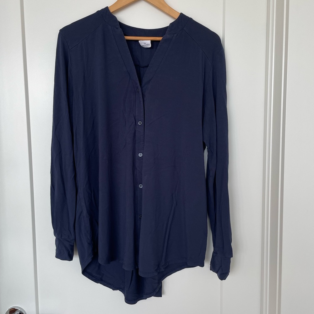 Encircled Dressy Button Up Tunic L
